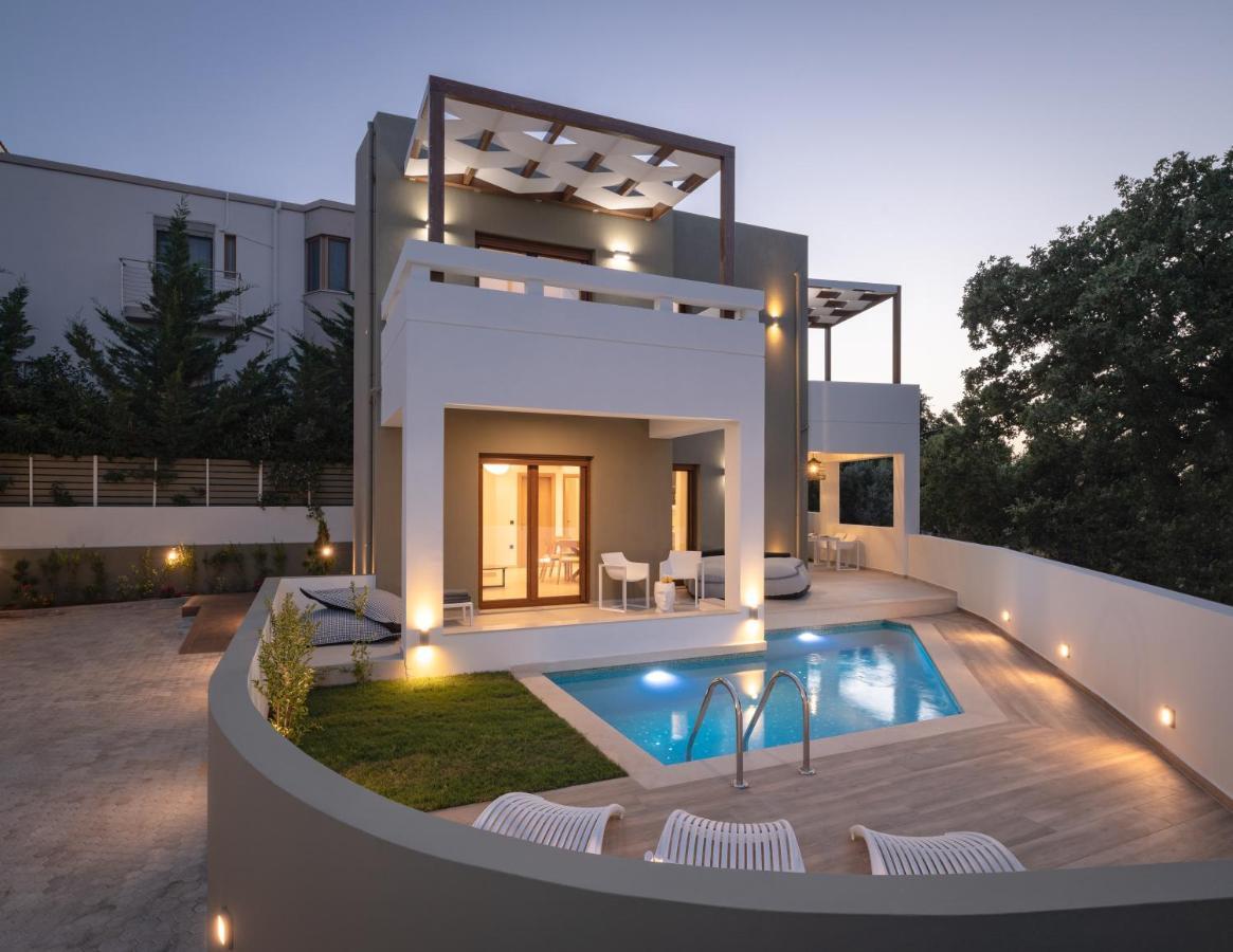 De Light Boutique Villas I II & III - Close To Rethymno, By Thinkvilla Acipópulo Kültér fotó